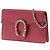 Gucci Handtasche aus rotem Leder - Ansicht 2