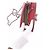 Gucci Handtasche aus rotem Leder - Ansicht 7