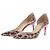 Christian Louboutin Décolleté in vernice con motivo leopardato