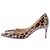 Christian Louboutin Décolleté in vernice con motivo leopardato - vista 2