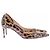 Christian Louboutin Décolleté in vernice con motivo leopardato - vista 6