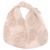 Autre Marque Bolso crema con strass Beige - vista 2