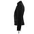 Hermès black wool jacket with leather details - view 4
