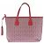 Borsa tote Tory Burch in pelle rossa - vista 3