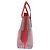 Borsa tote Tory Burch in pelle rossa - vista 4