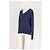 Autre Marque SMYTHE Pullover marineblau mit V Ausschnitt - Ansicht 3