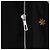 Hermès Chaleco negro con panel - vista 5