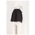 Autre Marque SOFT GOAT Schwarzes Woll-Top mit Spaghettiträgern - Ansicht 4