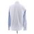 Autre Marque Camisa de algodão às riscas azul PLAY COMME DES GARCONS - vista 2