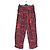 Autre Marque Rote Seidenhose