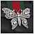 GUCCI Bijou Butterfly Hand Bag Leather 2way 505342 - vista 16