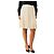 Prada Saia plissada de bolinhas pretas e off-white - size UK 10