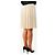 Prada Saia plissada de bolinhas pretas e off-white - size UK 10 - vista 4