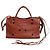 Balenciaga Mini City Tasche braunes Leder