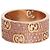 Gucci Icon Stardust Ring aus 18k Roségold