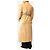 Autre Marque Trenchcoat aus Kunstleder in Creme - Größe M - Ansicht 2
