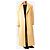 Autre Marque Trenchcoat aus Kunstleder in Creme - Größe M - Ansicht 3