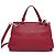 GUCCI Bamboo Daily Hand Bag Leather 2way Red Silver 370831 - vista 2