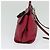 GUCCI Bamboo Daily Hand Bag Leather 2way Red Silver 370831 - vista 3