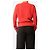 Chanel Jersey de punto rojo con lentejuelas CC - size UK 14 - vista 2