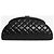 Chanel Clutch Timeless Classic trapuntata a diamante nera 2008 - vista 2