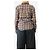 Isabel Marant Etoile Camicia a quadri blu navy - size UK 10 - vista 2