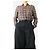 Isabel Marant Etoile Camicia a quadri blu navy - size UK 10 - vista 3