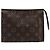 LOUIS VUITTON Monogram Poche Toilette 19 Pouch M47544 LV - vista 2
