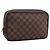 LOUIS VUITTON Damier Ebene Trousse Toilette 25 Clutch Bag N47624 LV