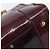 LOEWE Amazona 28 Hand Bag Patent Bordeaux Gold Tone - vista 18
