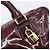 LOEWE Amazona 28 Hand Bag Patent Bordeaux Gold Tone - vista 20