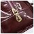 LOEWE Amazona 28 Hand Bag Patent Bordeaux Gold Tone - vista 23