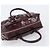 LOEWE Amazona 28 Hand Bag Patent Bordeaux Gold Tone - vista 6
