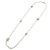 Colar Chanel 36121 Prata Branco - vista 2