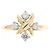 Autre Marque Tiffany & Co. Ehering aus Platin und Gelbgold - Ansicht 2