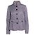 Burberry, lila purple gesteppte Windjacke