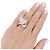 Boucheron Ring, "Sammlungs Tiere: "Cypris, der Schwan", Weißgold, Diamanten, Rubine. - Ansicht 6