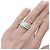 Anillo Boucheron, oro blanco y diamantes. - vista 5