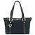 Gucci Schwarze GG-Canvas-Mini-Tote-Tasche