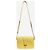 Saint Laurent Borsa a tracolla con patta Chyc Gialla - vista 2