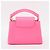 Louis Vuitton Borsa a mano Capucines Mini in pelle di vitello Rosa - vista 6
