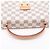 Louis Vuitton Borsa Croisette Canvas Top-handle Crossbody Damier Azur - vista 8