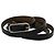 Pulseira Hermès Hapi I Triple Wrap em Swift Preto com Banho de Paládio - vista 4