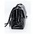 CHANEL Vintage Double/Two Face Maxi 30 – Pelle verniciata nera – Hardware annerito – All Black - vista 6