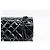 CHANEL Vintage Double/Two Face Maxi 30 – Pelle verniciata nera – Hardware annerito – All Black - vista 9
