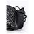 CHANEL Vintage Double/Two Face Maxi 30 – Pelle verniciata nera – Hardware annerito – All Black - vista 13