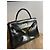 Borsa Hermès Kelly in pelle box nera retourné - vista 17