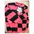 MSGM Pink and Black Checkered Mohair Blend Sweater Dress - view 4