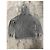 Saint Laurent Hoodie in gewaschenem Grau - Ansicht 2