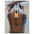 Céline Sac bowling Celine en toile enduite marron - vue 5